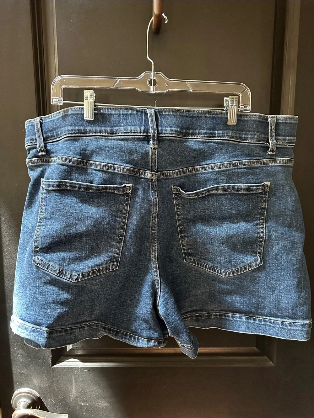 Terra & Sky Light Blue Denim Jean Shorts